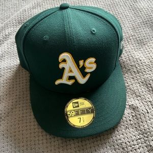 Oakland As new era fitted hat